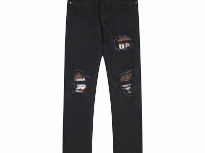 Wholesale top quality  Amiri Jean Pants men's slim straight  long pants