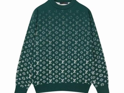 Wholesale newest               Jacquared Wool sweater  Loose Pullover Knitted