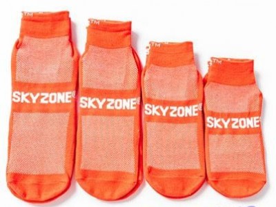 Sky Zone Ankle Anti Skid Grip Trampoline Park Socks
