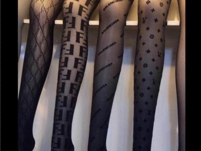 black logo Tights for women sexy leggings stockings