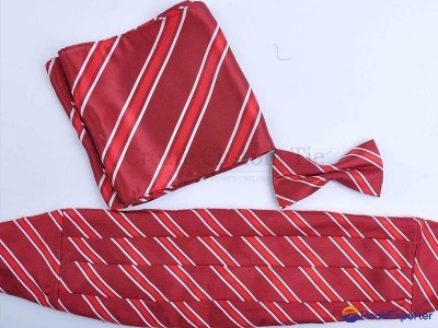 Custom silk woven cummerbunds  Custom Cummerbunds