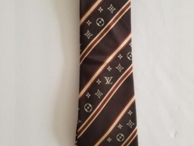 MONOGRAM TIE Brown     en ties sale