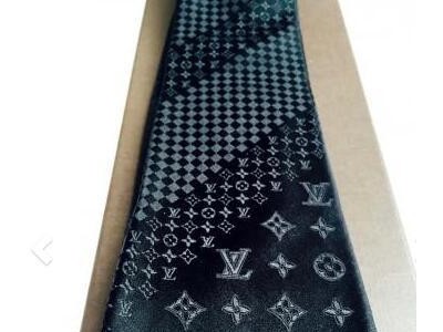 Monogram Mix Jet Black Tie With Box Fashion     ie for shirt