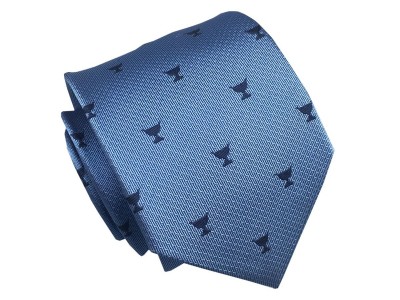 French Open Tennis Mousquetaires Cup Clay Courts Silk Custom Necktie Sports