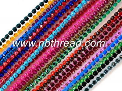 Stone chain, Rhinestone chain