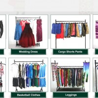 Hot selling used clothes long ladies dress
