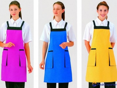 Nice Princess Style kitchen apron with heart shape pocket Garden Apron