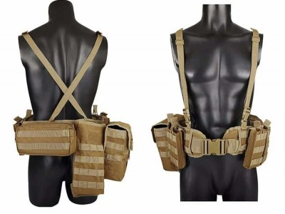 Chest Rig,Durable Hunting Belt Equipment Stable Multi-function Weight Belt