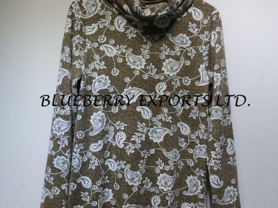 Knit Pull over Tops with turtle neck #BBPL051-10