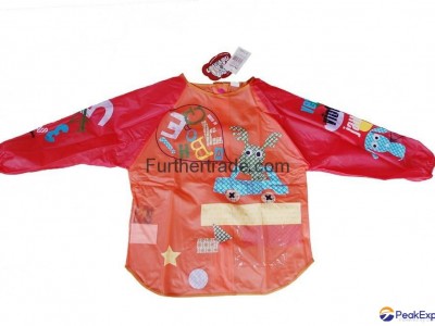 ML-AP-1005 PVC VINYL KIDS PAINT CUTE APRONS