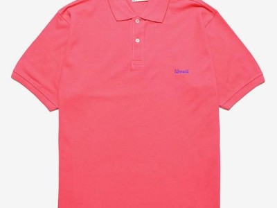 Cotton polo shirt with logo embroidery