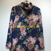 Knit Turtle Neck Tops #BBPL051-14
