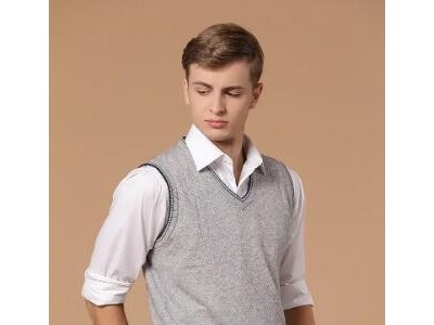 Men's cashmere vest