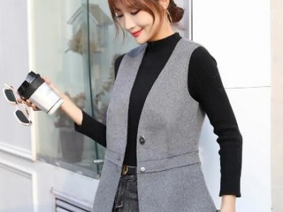 Ladies cashmere vest