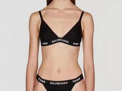 Women’s Swimsuit            Bikini Black Cotton Bra