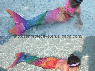 China Mermaid tail sexy girl high quality shiny swimwear sex beautiful bikini