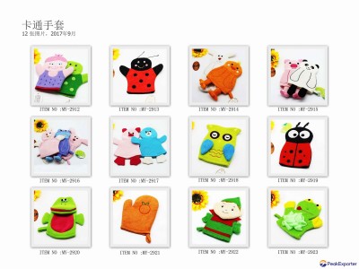 Cartoon Spa Bath Glove, assorted colors