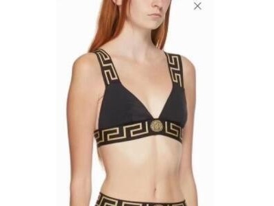 Triangle bikini top         Bikini briefs