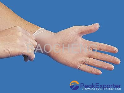 Disposable PE/CPE/TPE gloves,strong elastic