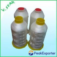 Polyester high tenacity sewing thread