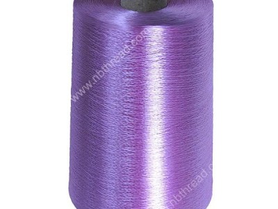 Dyed viscose rayon yarn
