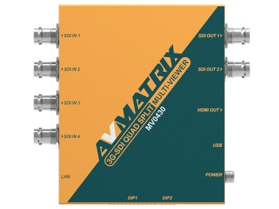 AVMATRIX 3G-SDI QUAD SPLIT MULTI-VIEWER