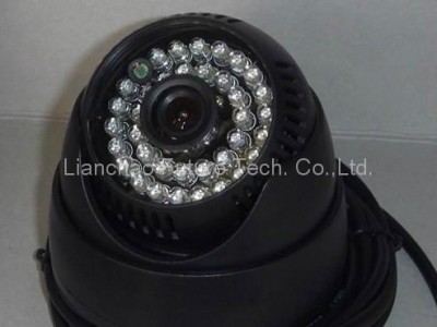 24pcs LEDS IR DOME RS232 Serial Camera