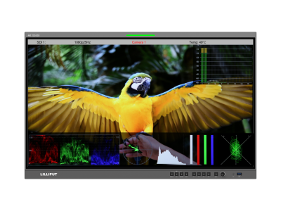 LILLIPUT 31inch UHD 12G-SDI,HDMI 2.0 broadcast production studio monitor