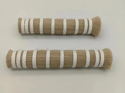 horsetail hair nature white 18-21"