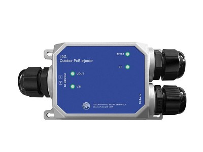 Dual Outdoor IP67 2-Ports 10/100Mbps IEEE802.3af/at/bt 90W Industrial Waterproof