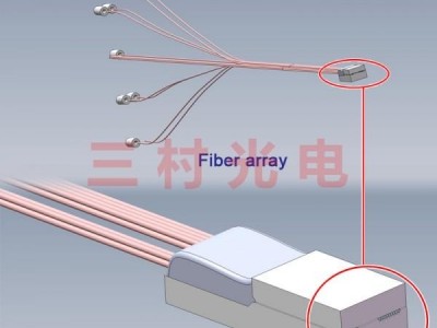 SM+MM mixed fiber array assembly