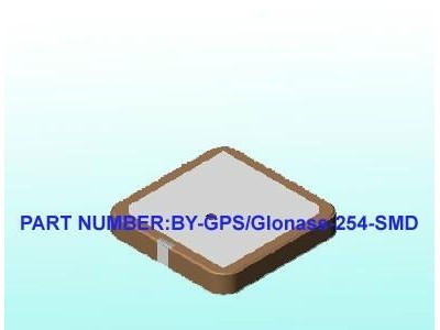 GPS and Glonass Combination SMD Antenna 25*25*4