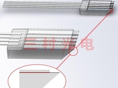 42.5 degree fiber array
