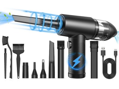 51000RPM Cordless Air Duster Vacuum Cleaner Compressed Blower Cleaning Tool For