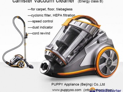 puppyoo best powerful bagless cylinder vacuum cleaner with cyclonic vacuum