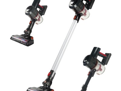 Legero Upright long lasting vacuum cleaner with wireless digital display
