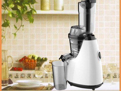 Vertical Electric Masticating Slow Press Juicer- Wide Mouth Whole Fruit and Vege
