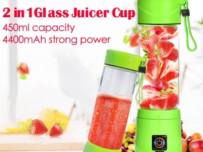 Rechargeable mini usb portable joyshaker bottles blender for smoothie maker