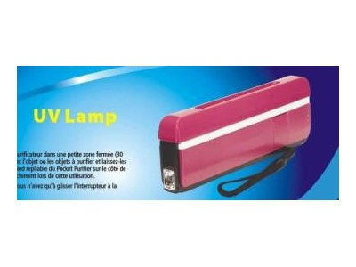 Mini Handset UV air Purifier 4W Portable UV lights with LED torch Light