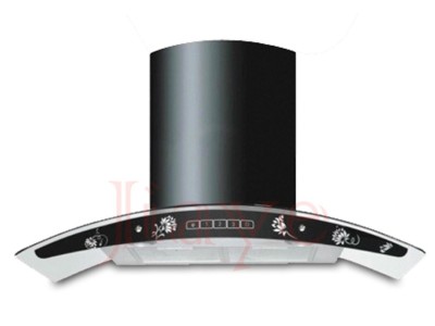 Black Stainless Steel Cooker Range Hood