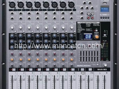 8/10/12/16 channel audio mixer