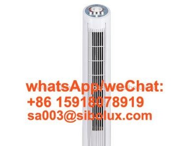 Sibolux all kinds of Tower fan/plastic bladeless standing fan/ventilador