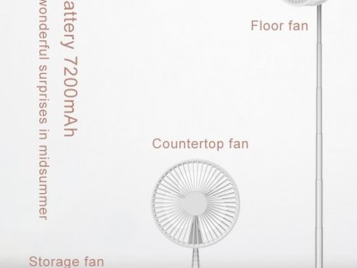 New folding telescopic mini fan USB rechargeable student portable small electric