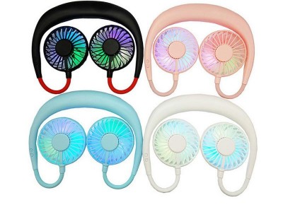 USB Portable Fan Hands-free Neck Hanging USB Charging Mini Portable Sports Fan 3