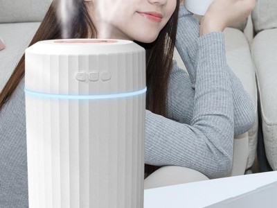 New design 520ml Led Light Color Changing USB double Mist Air Cooler Air H