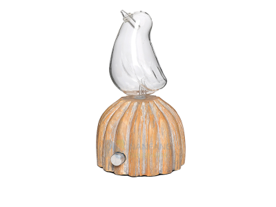 Essential oil diffuser nebulizer, waterless, solid wood