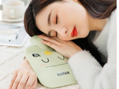 900ml Water Injection Plastic Hot Bottle Thick Winter Warm Bag
