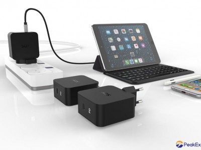 57W Fast Charging PD Chargers with Type-C and USB Port