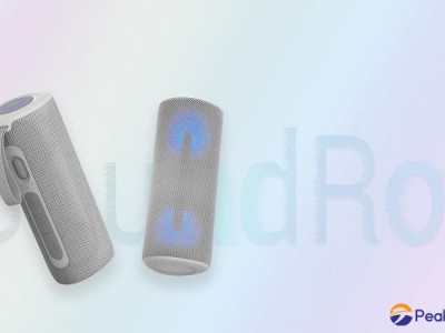 SoundRoll IPX5 LED bluetooth speaker