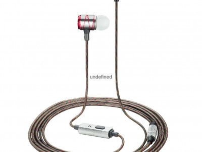 Wholesale Wired In Ear Earphone Fashion meatl headphone with mic